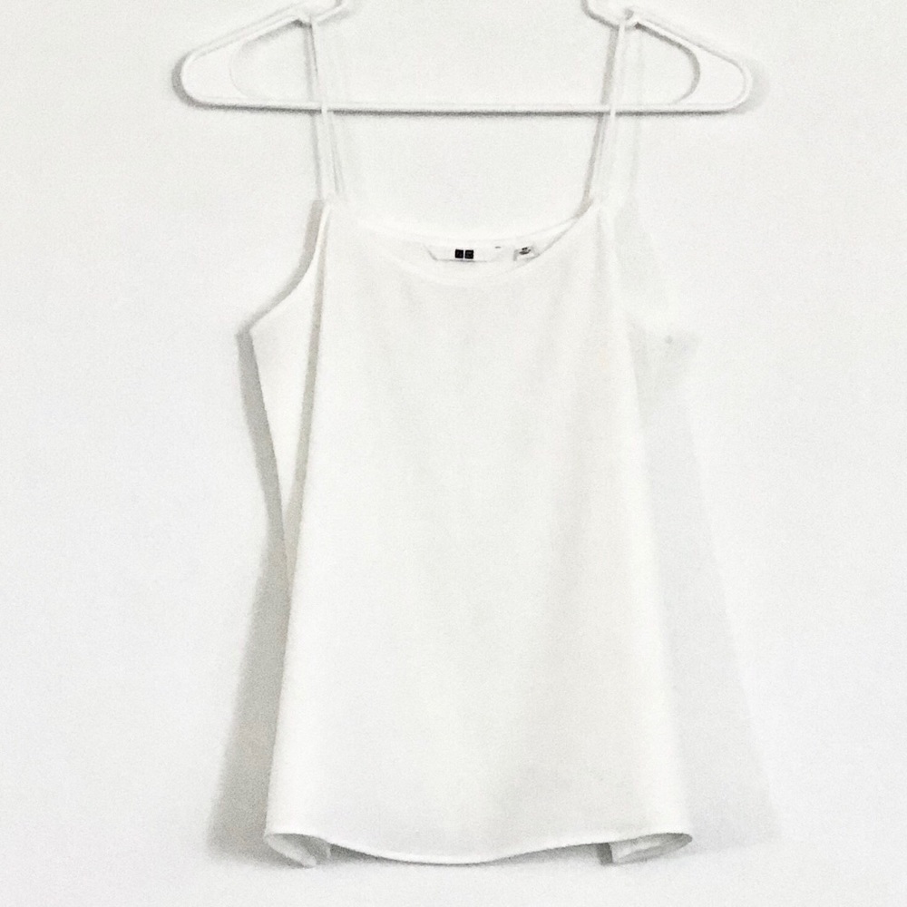 Uniqlo Drape Camisole Top White